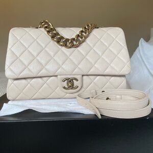 Chanel Trapezio FlapBag. PRISTINE CONDITION.